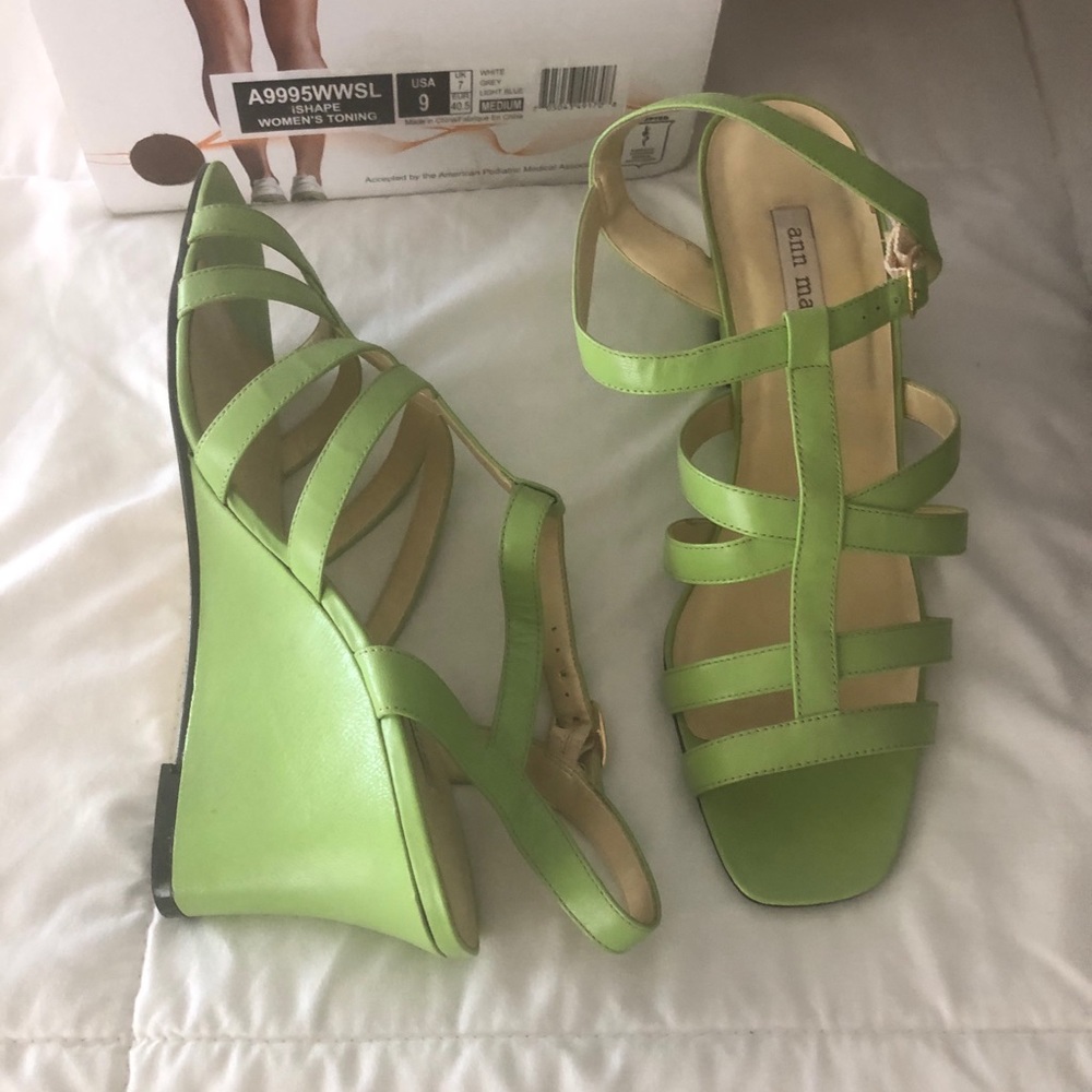 Strap wedge sandal   3 inch